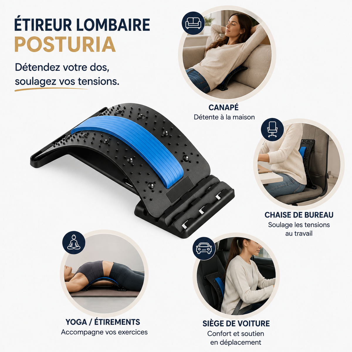 5 MINUTES POUR RELÂCHER VOTRE BAS DU DOS.
