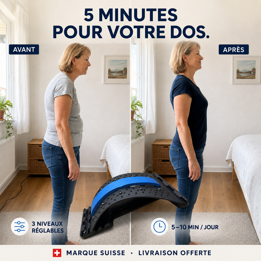 5 MINUTES POUR RELÂCHER VOTRE BAS DU DOS.