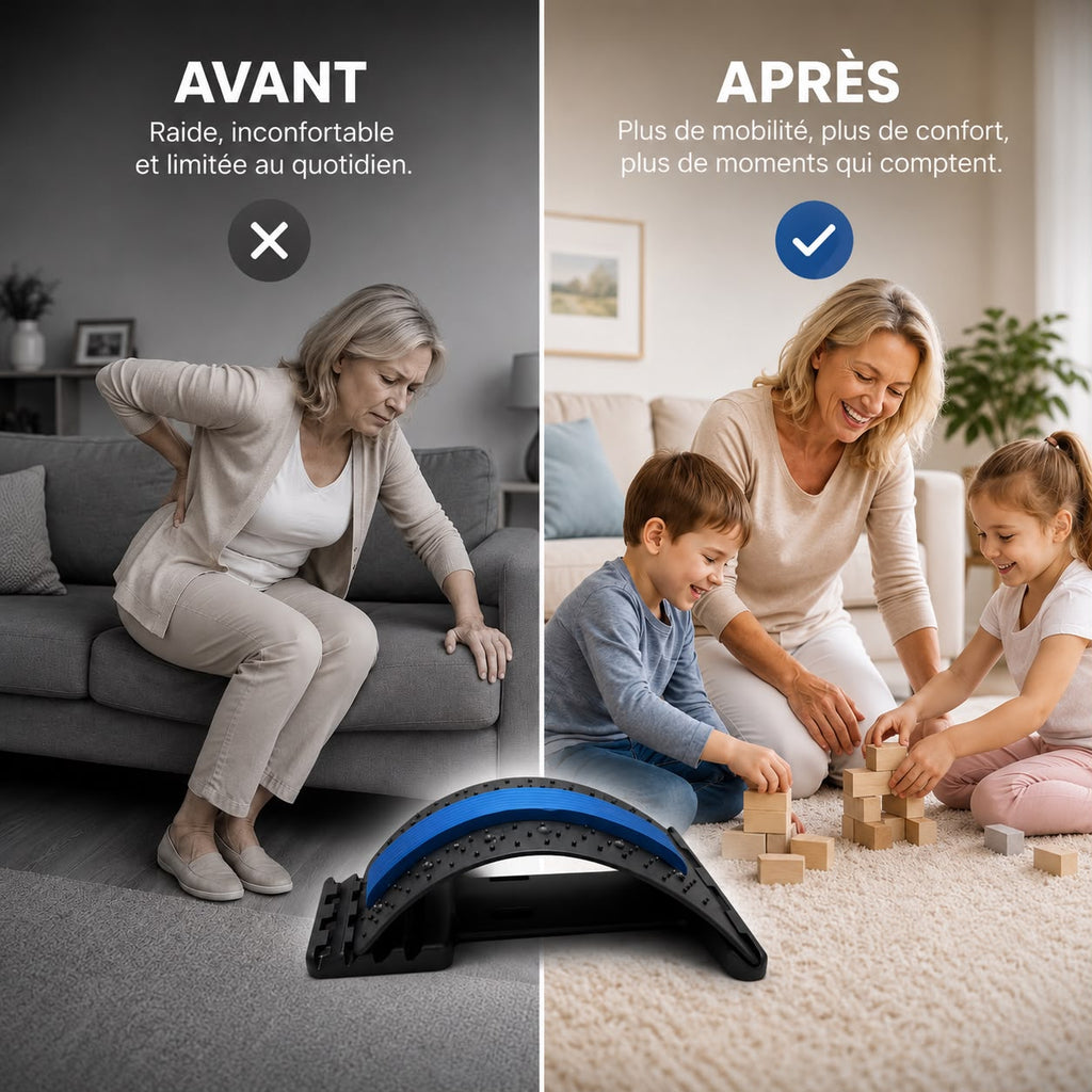 5 MINUTES POUR RELÂCHER VOTRE BAS DU DOS.